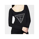 Dámský černý svetřík s logem Guess