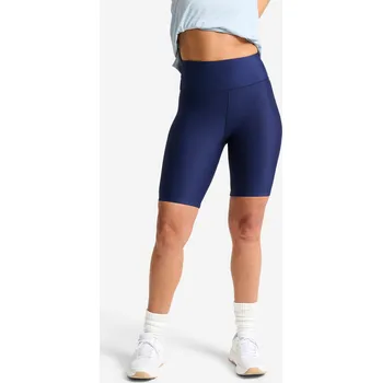 Dámské kraťasy DOMYOS Dámské cyklistické kraťasy s vysokým pasem na kardio fitness XS MODRÁ