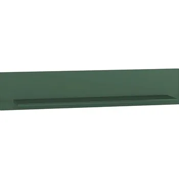 police Police laminovaná deska ML Meble 120 x 22 cm odstíny zelené