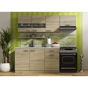 Kuchyňská linka Kuchyňská linka Bode Barva korpusu: Dub artisan