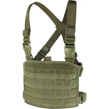 Sportovní střelba Vesta taktická MOLLE CHEST RIG PANEL ZELENÁ