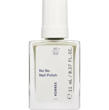 Korres No No Nail Polish pečující lak na nehty odstín 82 Mint Green 11 ml