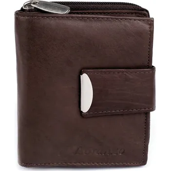 Peněženka Dámská peněženka kožená, velké, 4 hnědá