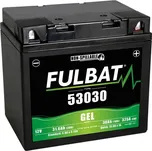 Baterie 12V, 53030 GEL (Y60-N30L-A) 30Ah, 325A, bezúdržbová GEL technologie 184x124x170 FULBAT (aktivovaná ve výrobě)