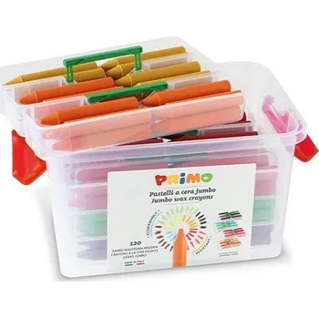 Kresba Voskové pastelky PRIMO JUMBO,13 × 85 mm, 120 ks