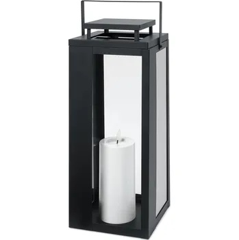 Lucerna 725567 - Tchibo - Venkovní lucerna se svíčkou - barva: černá