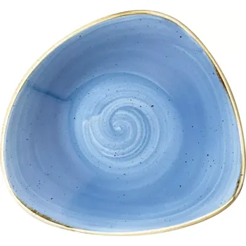 Polévková mísa CHURCHILL Stonecast Cornflower Blue Miska trojúhelníková, délka: 235 mm