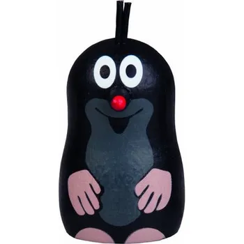 Dřevěná hračka Detoa Magnet Krteček smějící se - VÝPRODEJ