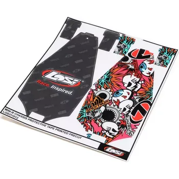 Losi ochranná samolepka šasi (2): Mini-B