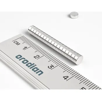 Dekorativní magnet Neodymový magnet válec 5×2 mm - N38