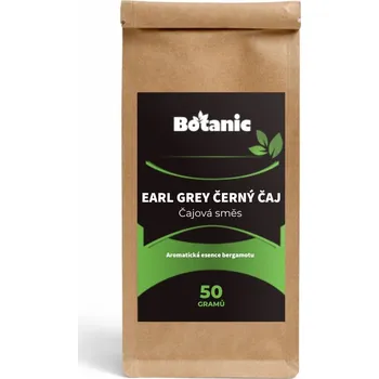 Čaj Botanic Earl Grey Černý čaj - Čajová směs 50 g