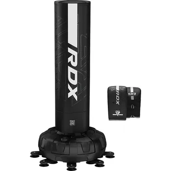 Boxovací pytel RDX F6 6ft Kara White volně stojící boxovací pytel s rukavicemi sada