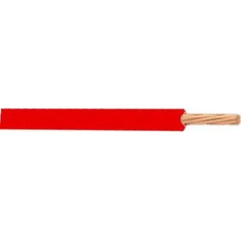 Síťový kabel Vodič H05V-K CYA lanko 0,75mm2 červený