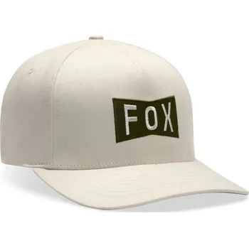 Kšiltovka Čepice - FOX Typeface Flexfit Hat 2026 - Off White S/M