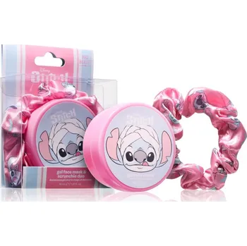 Kosmetická sada Mad Beauty Disney Stitch Stitch Pamper Gel Face Mask vyživující gelová maska 30 ml + Stitch Pamper Scrunchie gumička do vlasů 1 ks