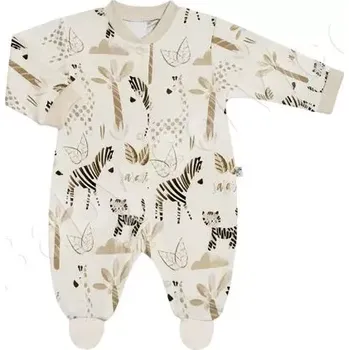 Kojenecký overall Overal bavlna Safari Baby Service béžový velikost 56