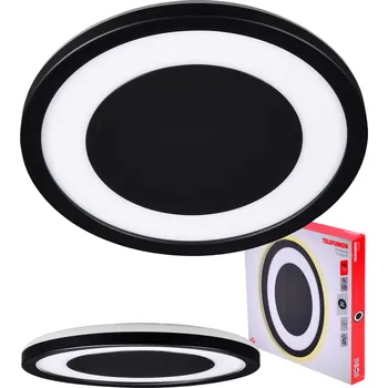 Stropní svítidlo LED 15W stropní svítidlo do koupelny IP44 neutrální bílá 4000K černá