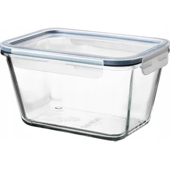 Dóza na potraviny IKEA 365+ Nádoba na potraviny s víkem - obdélníková sklo /plast