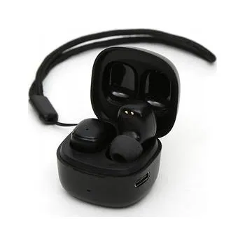 Sluchátka BEZDRÁTOVÁ SLUCHÁTKA DO UŠÍ ČERNÁ TWS Bluetooth 5.3 A2DP AVRCP HSP HFP