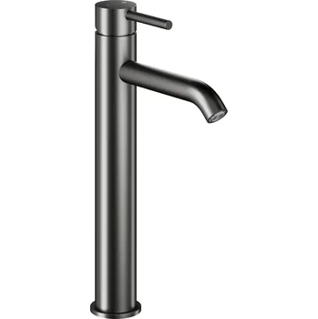 Vodovodní baterie KFA Armatura Moza Gun Metal Grey umyvadlová baterie stojící grafitová 5032-612-61