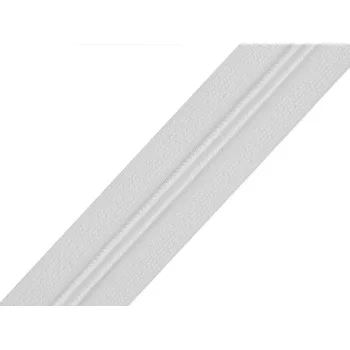 Zip Zip spirálový No 5 metráž pro jezdce typu BX, velké, 501 bílá