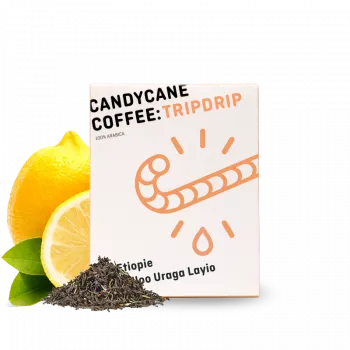 Káva Výberová káva Etiopie TRIPDRIP - drip sáčky 5ks/bal 5ks od Candycane Coffee