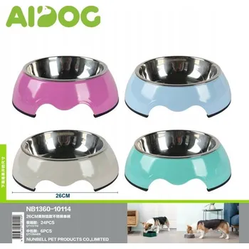 Miska pro psa Miska pro psa 26 cm z nerezové oceli – barevná a odolná