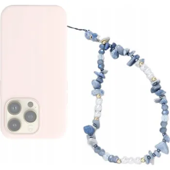 Šňůrka na telefon plast modrá