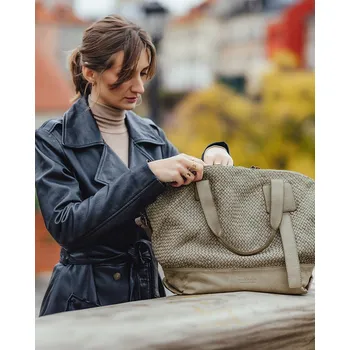 Shopper bag kabelka Marco Mazzini MM257 béžová