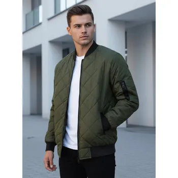 Pánský bomber Pánská prošívaná zelená bomber bunda tx2216 Velikost: XL