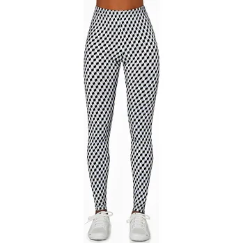 Dámské legíny TopMode Sportovní legíny s vyšším pasem opticky zeštíhlující vzor 673982