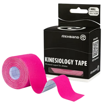 Tejpovací páska Tejpovací páska Rehband Rx Kinesiology 1 Roll Tape 18006-pink