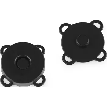 Magnetické zapínání k přišití Ø18 mm, malé, 5 černá mat