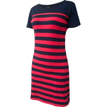 Dámské šaty Dámské šaty, krátký rukáv NEMURA 801 proužek S