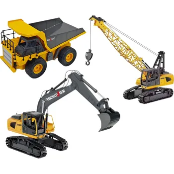 RC model Set RC bagru, dump trucku a pásového jeřábu 1/24 IQ models - RC_322504