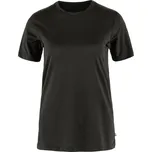 tričko dámské FJÄLLRÄVEN Abisko Day Hike SS W Black - XL