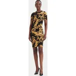 Versace Jeans Couture Každodenní šaty 80HAO939 JS553 Černá Slim Fit M