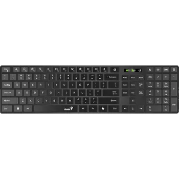 Klávesnice GENIUS Slimstar 7250BT Black/ bezdrátová 2,4GHz + BT5.0/ Copilot/ USB/ černá/ CZ+SK layout