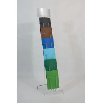 Drátěné-stojany.cz Stojan Theodor 6 A4 Th R - hřebínek