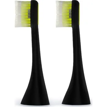 Náhradní hlavice k elektrickému kartáčku Silk'n náhradní hlavy pro zubní kartáček ToothWave černý soft SMALL (2 kusy)