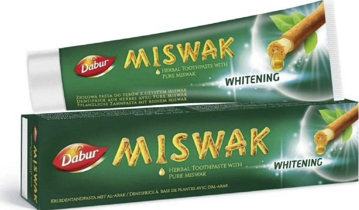 Dabur - bylinná zubní pasta Miswak - Bělící 100 ml