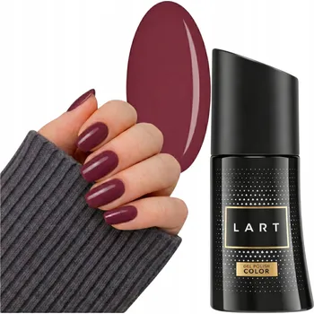 Lak na nehty Hybridní lak na nehty LART 8ml PEACHY 212 Oranžová manikúra