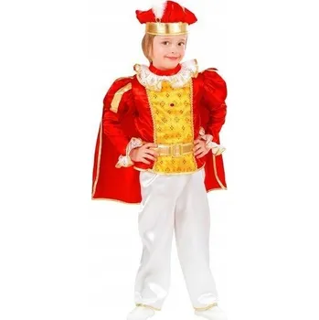 Karnevalový kostým KOSTÝM MALÝ PRINC Z ŘÍŠE DIVŮ ČERVENÝ 104