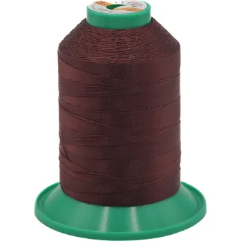 Nit Nitě na kůži, polyesterové pro šicí stroje, červené 1 ks