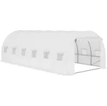 Aga Zahradní fóliovník 6x3x2 m Transparentní