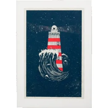 Obraz Umělecký tisk v rámu Lighthouse