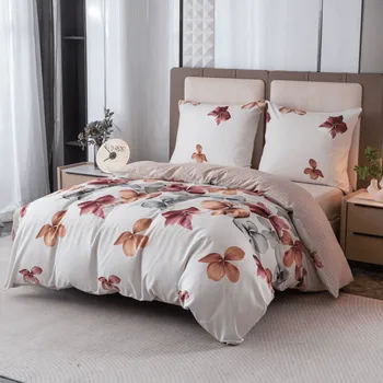 Povlečení Textilomanie Floriva 200 x 220, 2x 70 x 90 cm zipový uzávěr