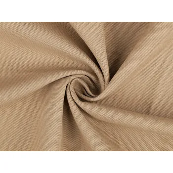 Bavlněná látka Half Panama k vyšívání, malování, šití, střední, 4(104) (200 g/m²) béžová velbloudí