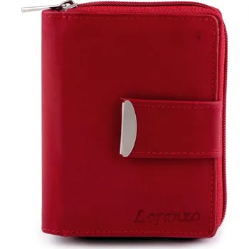Peněženka Dámská peněženka kožená, velké, 5 červená tmavá