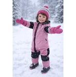 Kocour Mourek KOMBINÉZA RŮŽOVÁ s BERÁNKEM Velikost 116